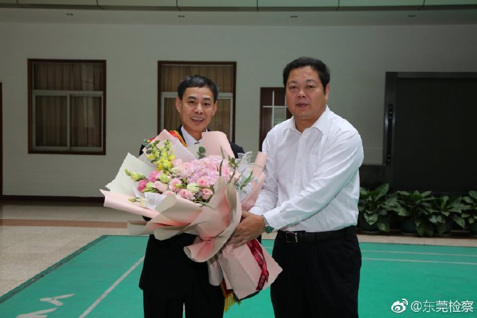 东莞市检察院张惠文同志荣记全国检察机关个人一等功